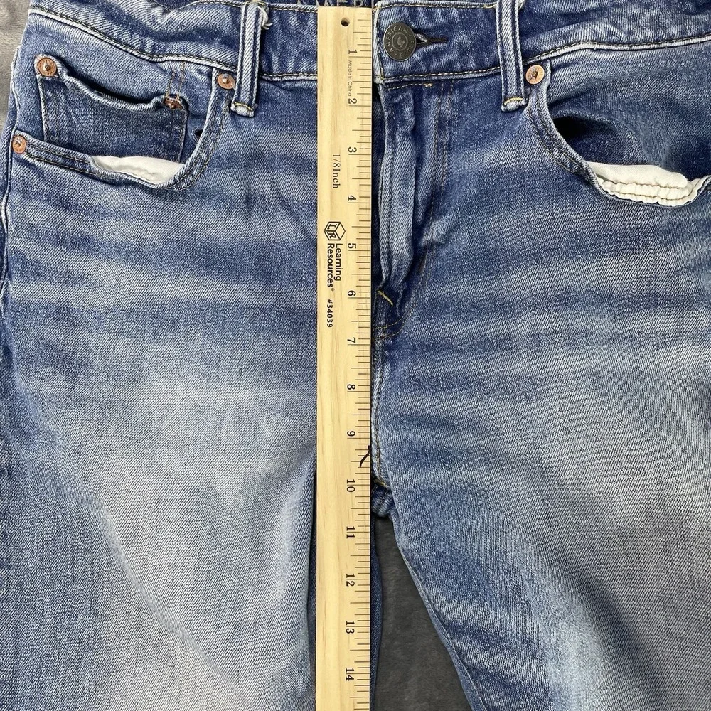 American Eagle Jeans‎ Mens 31x30 Blue Denim Original Bootcut Light Wash Stretch